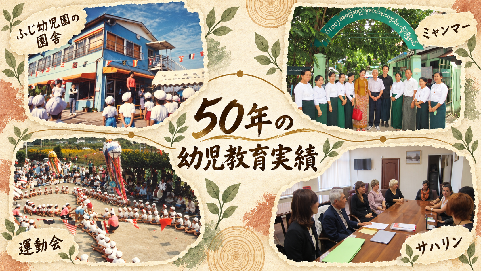 50年の幼児教育実績